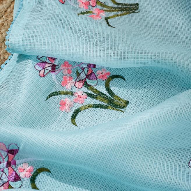Pretty Blue Kota Saree
