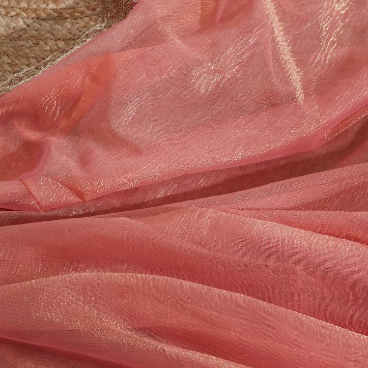 Madhuri Tissue Crush Saree