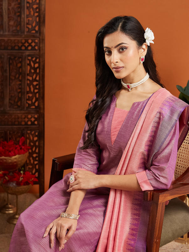 Aaira Jute Silk Suit Set