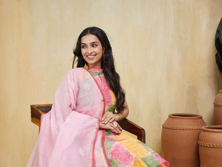 Cosmos Unstitched Suit Set