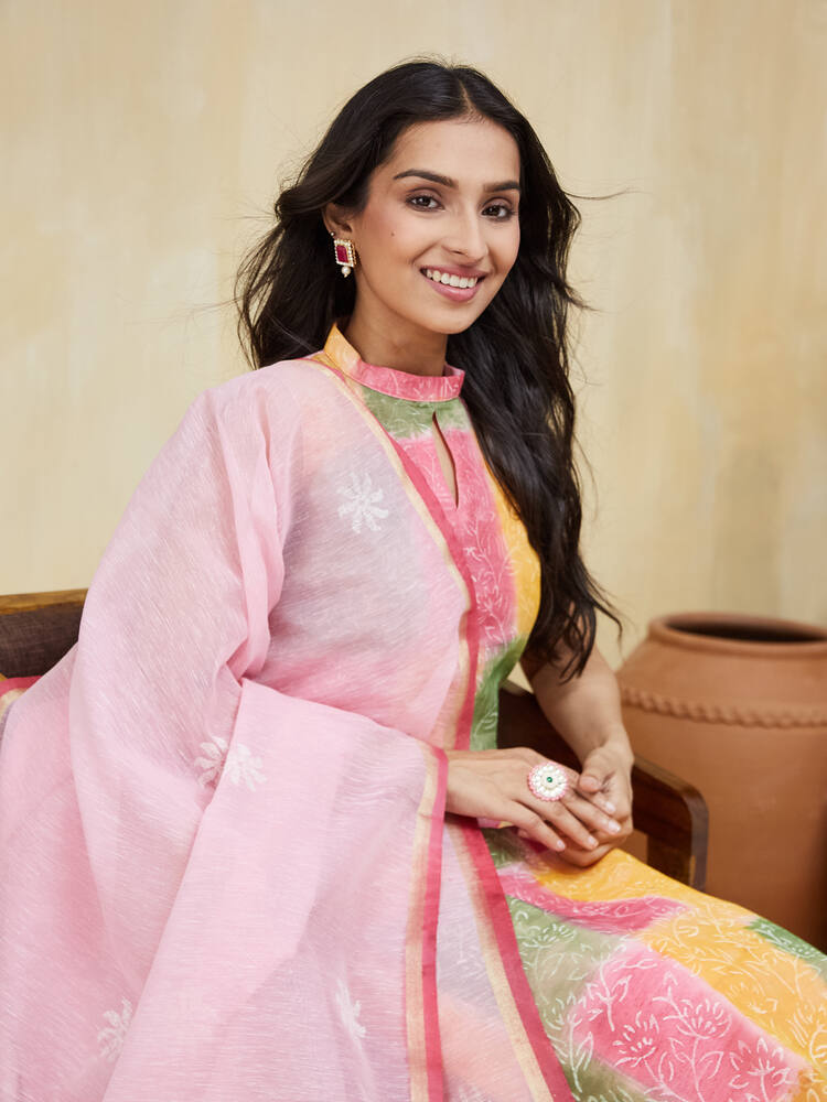 Cosmos Unstitched Suit Set