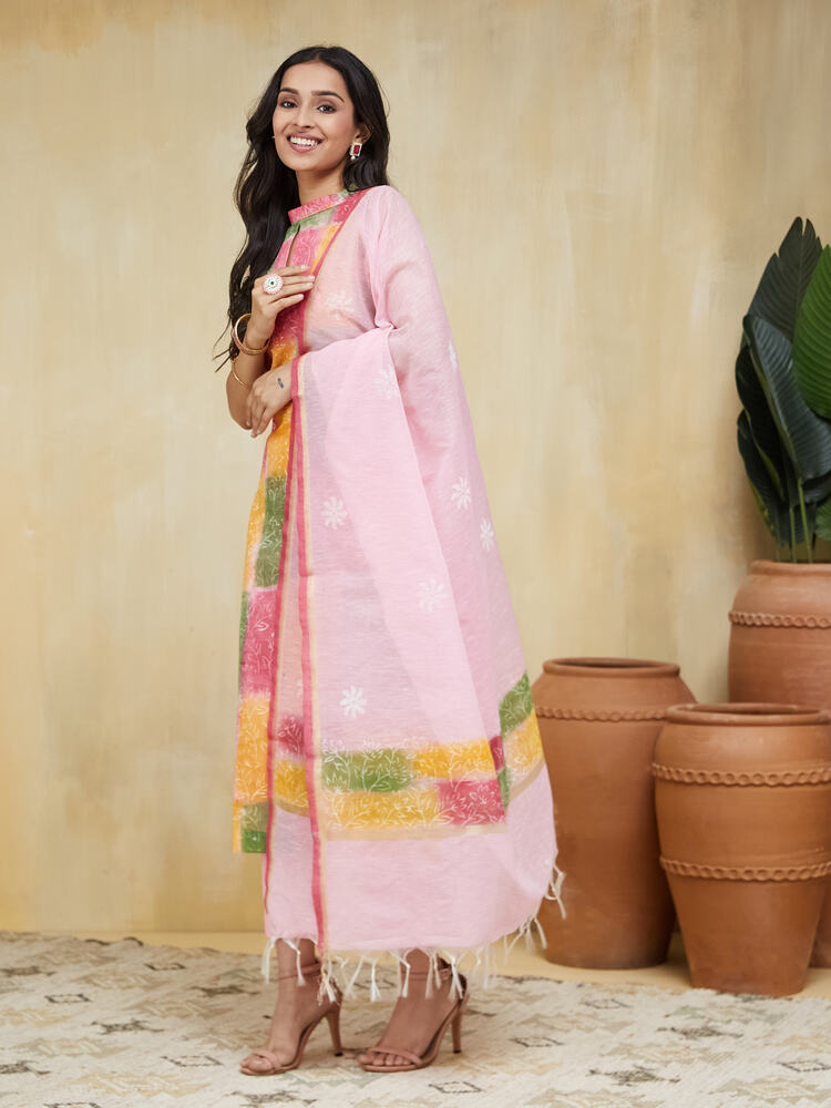Cosmos Unstitched Suit Set