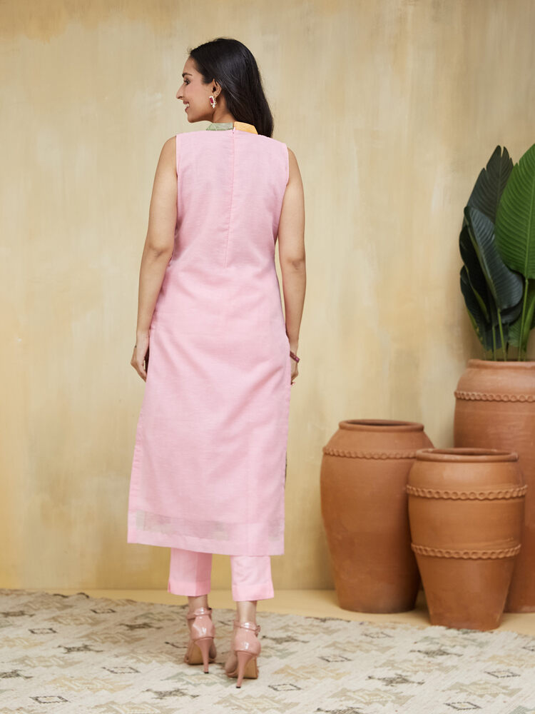 Cosmos Unstitched Suit Set