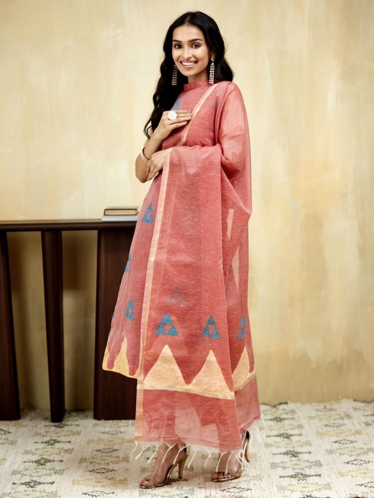 Berry Unstitched Suit Set