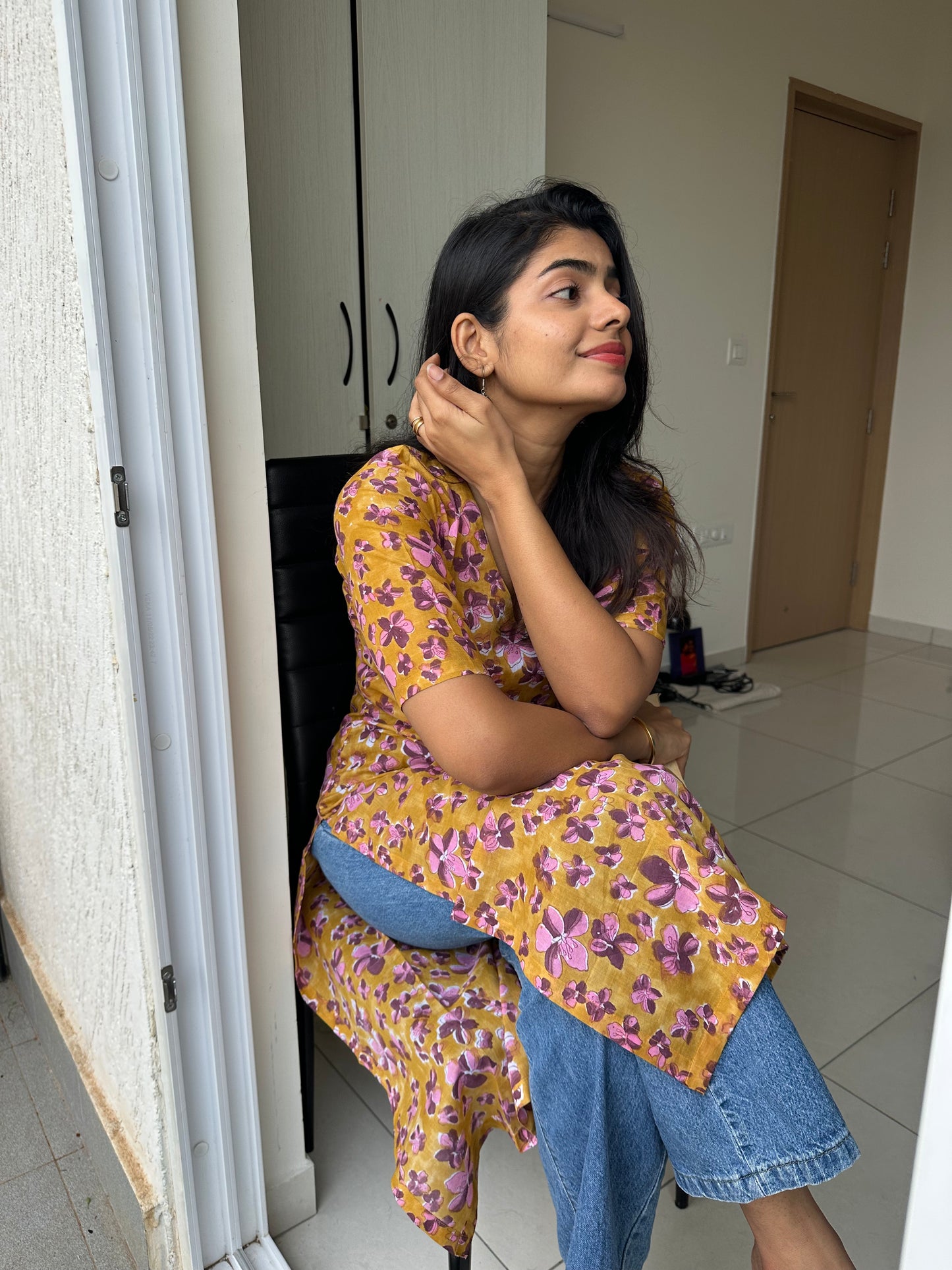 Tanaya Block Printed Kurta