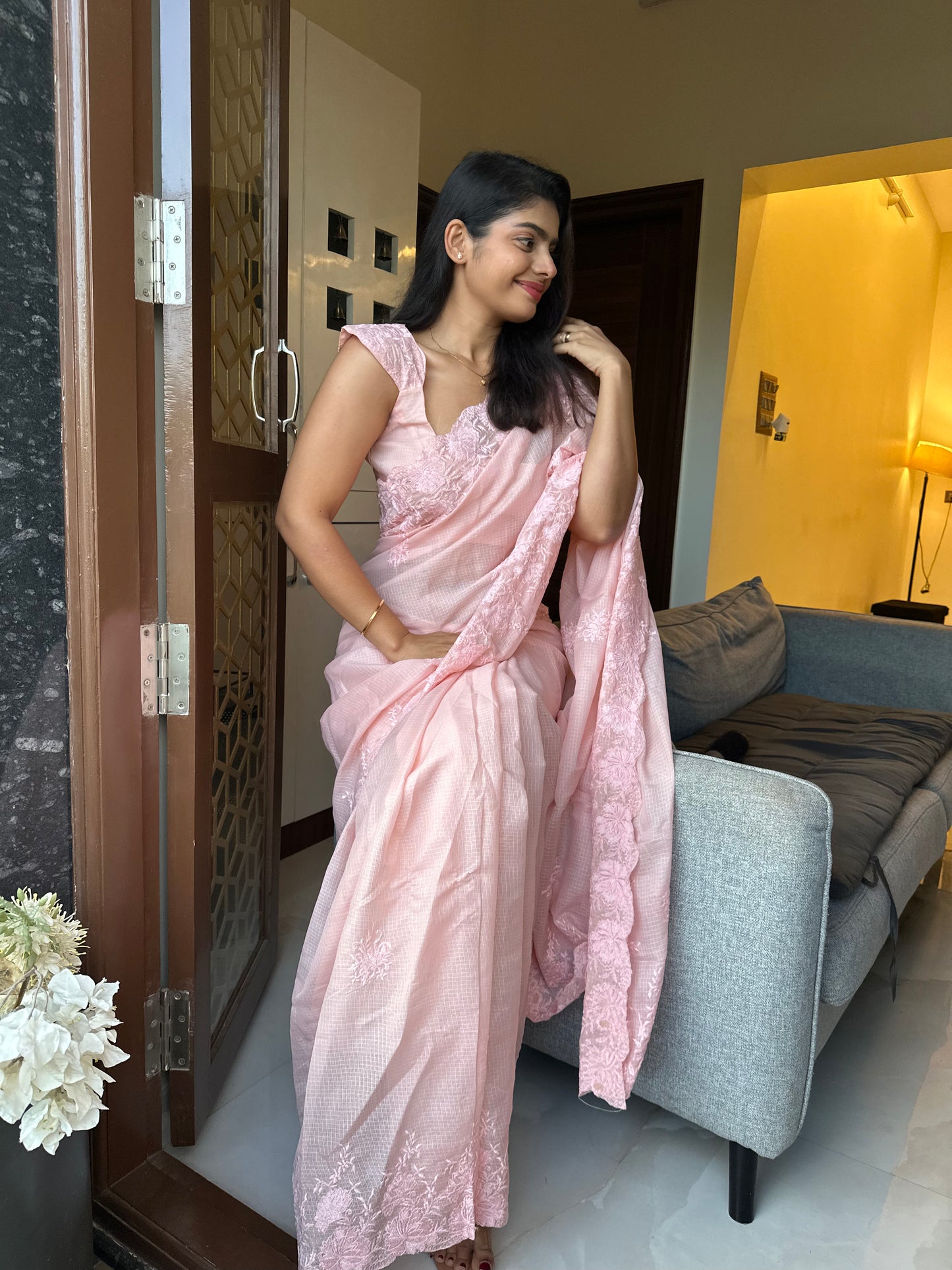 Shanaya Cutwork Saree