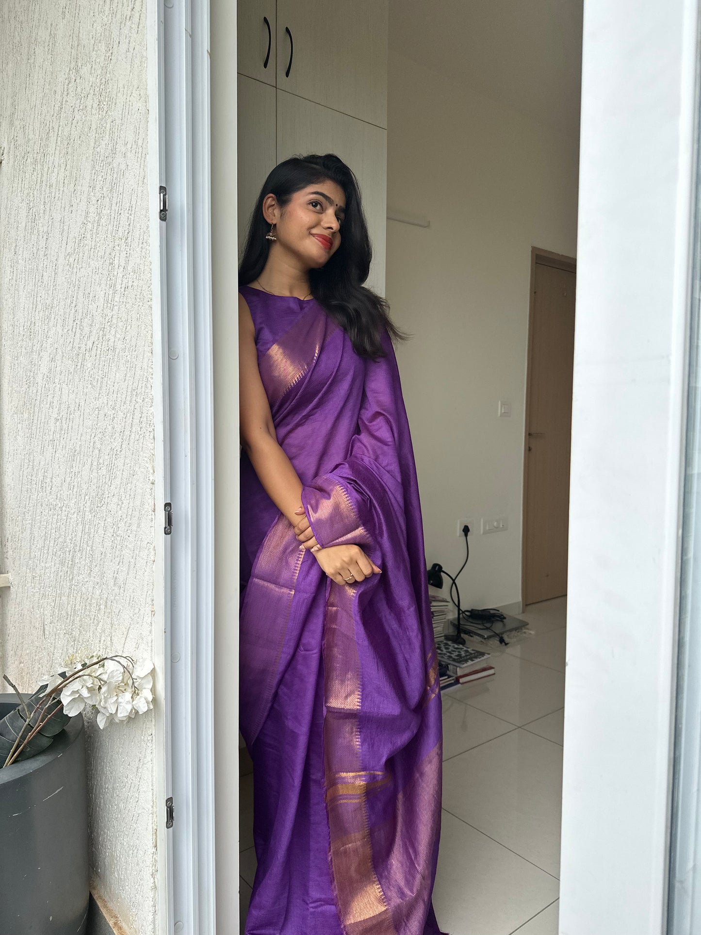 Sara Mangalgiri Silk Saree