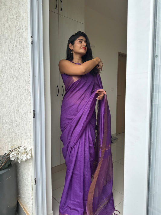 Sara Mangalgiri Silk Saree