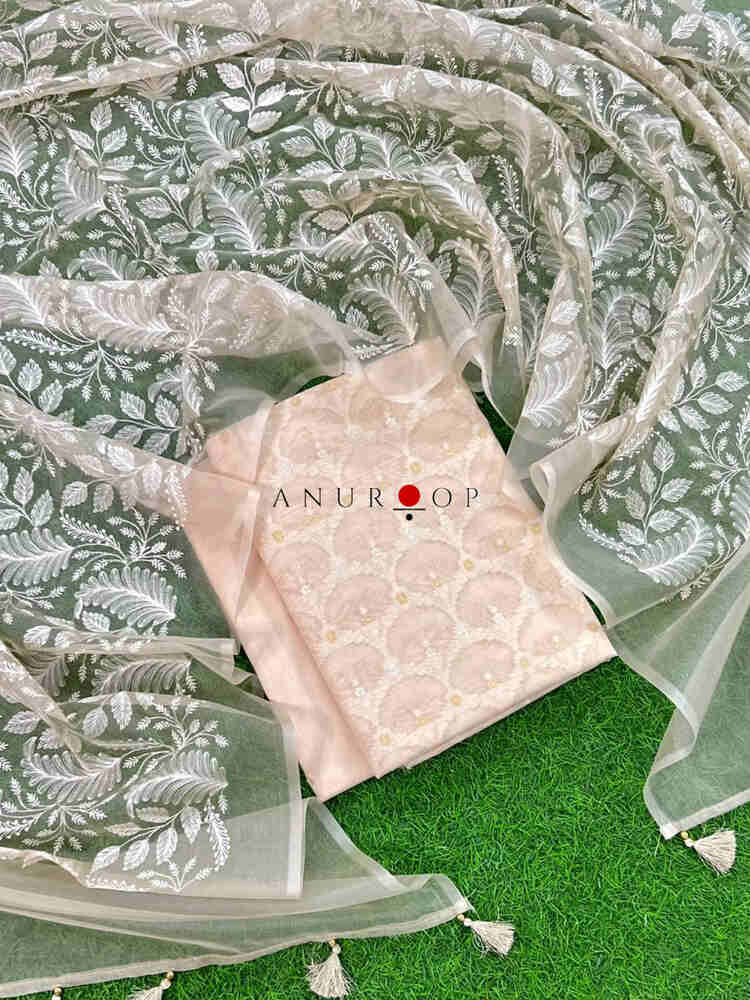 Sohan Chanderi Silk Suit