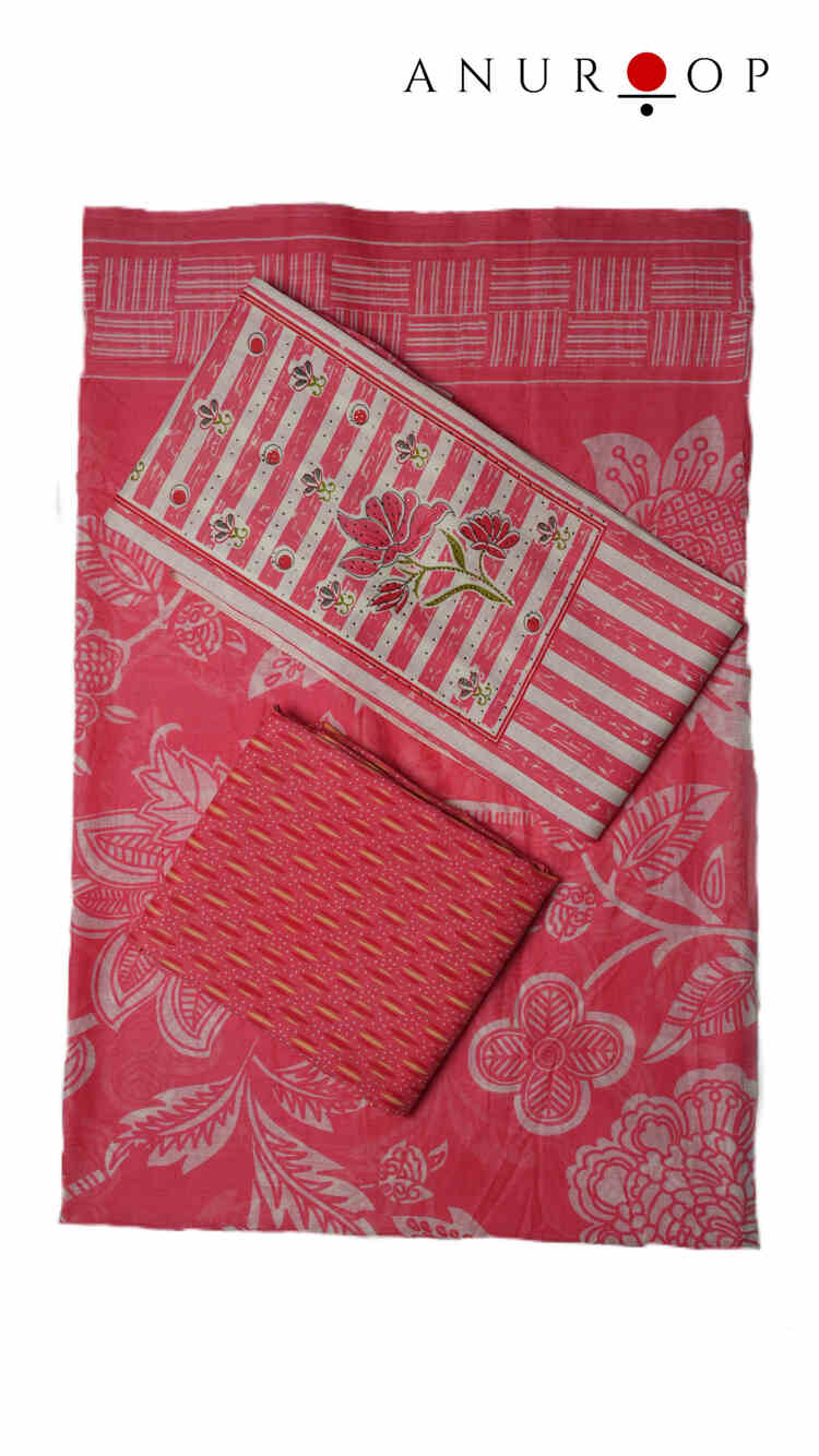 Cotton Salwar Suit (Any Design Will be Sent)