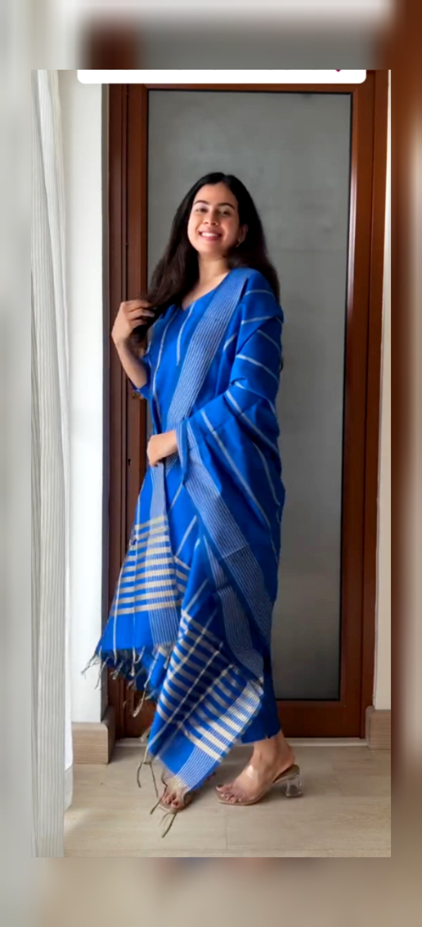 Saphire Love Stitched Suit Set