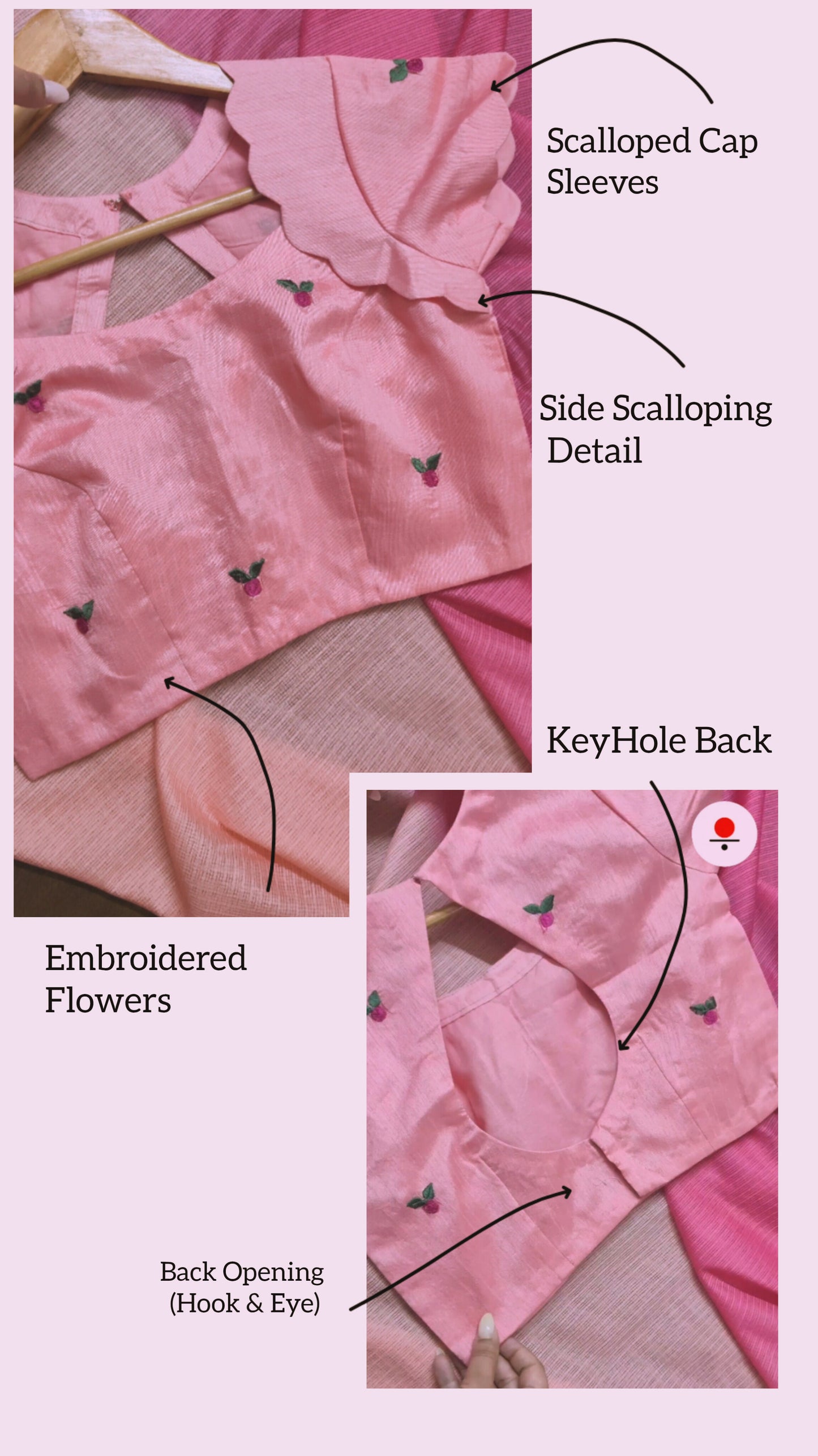Peach Peony Best Seller Saree