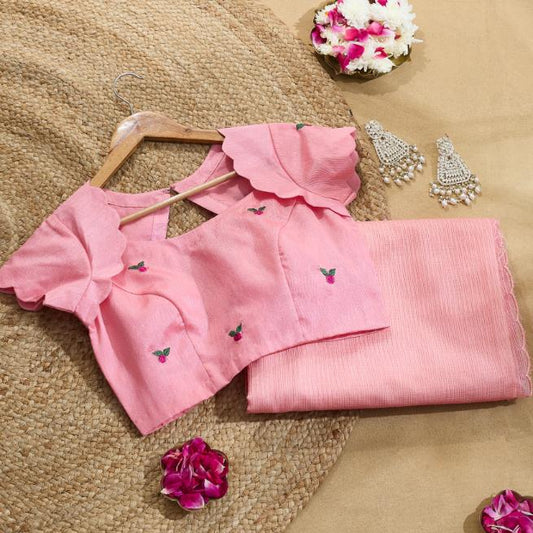Peach Peony Best Seller Saree