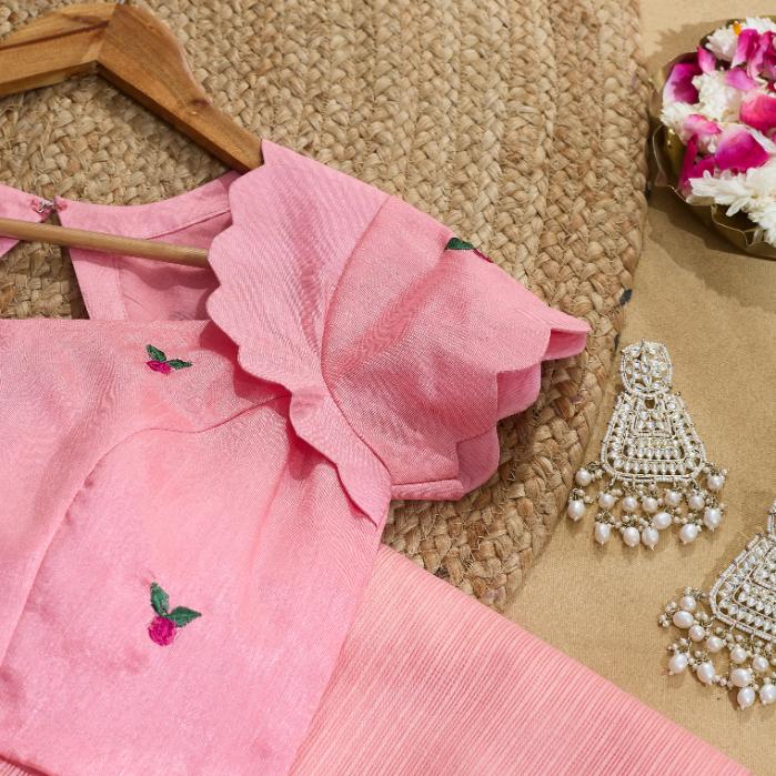 Peach Peony Best Seller Saree