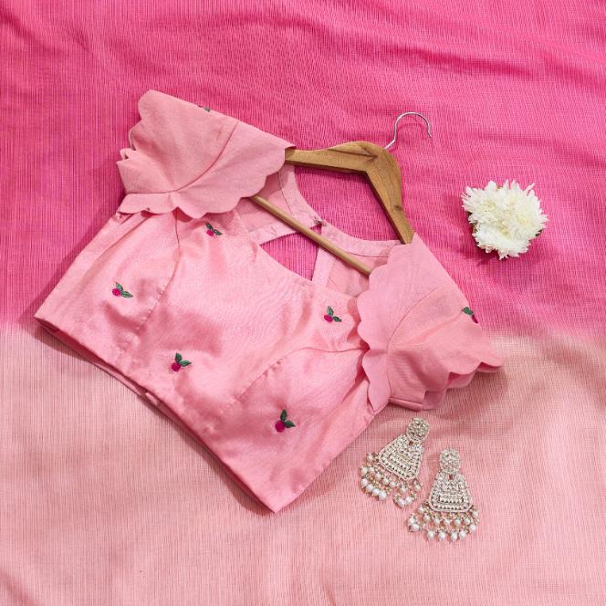 Peach Peony Best Seller Saree