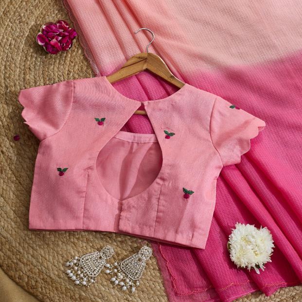 Peach Peony Best Seller Saree