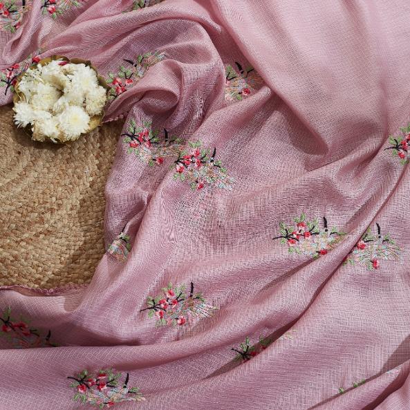 Pinkish Vibe Kota Saree