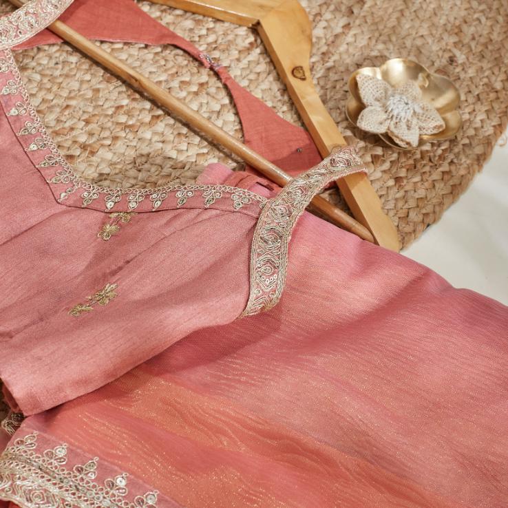 Madhuri Tissue Crush Saree
