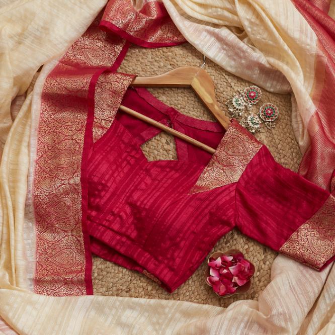 Astha Banarsi Matka Silk Saree