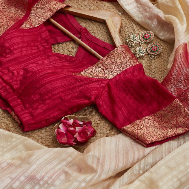 Astha Banarsi Matka Silk Saree