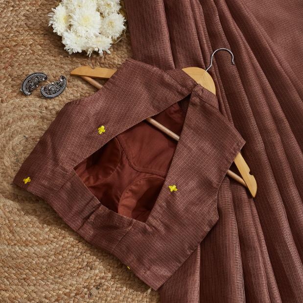 Sunflower Kota Saree
