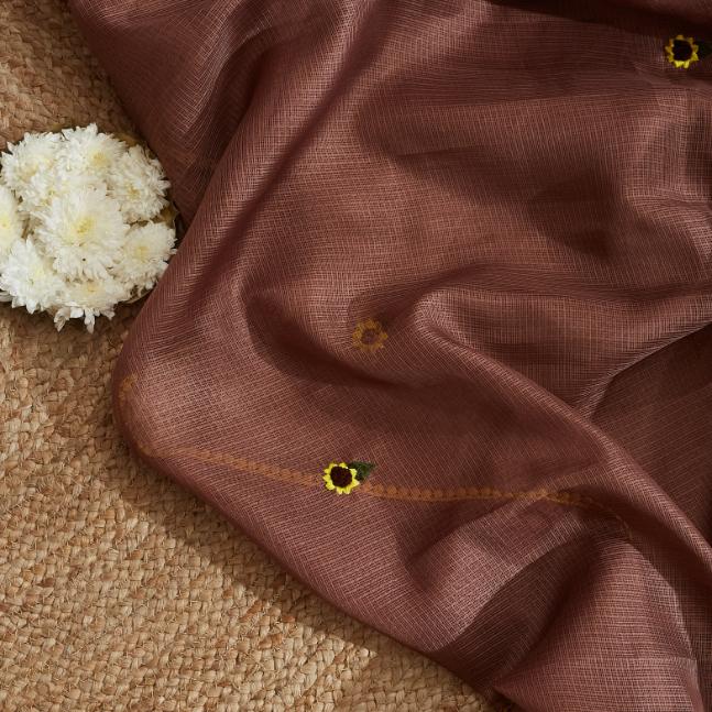 Sunflower Kota Saree