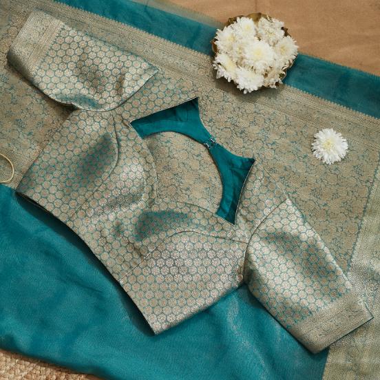 Bridgerton Tissue Saree