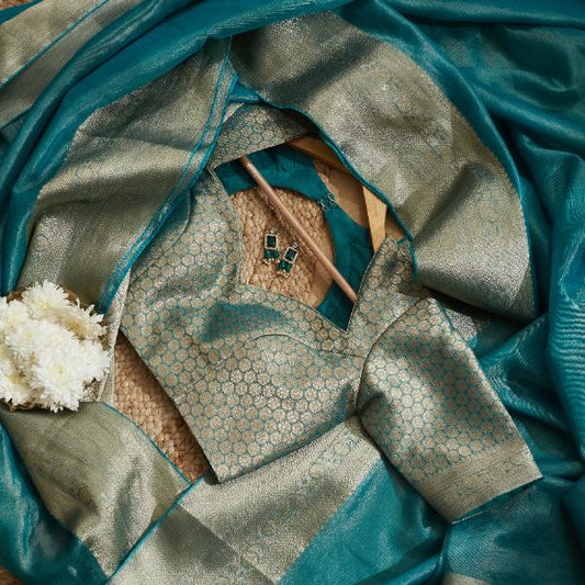 Bridgerton Tissue Saree