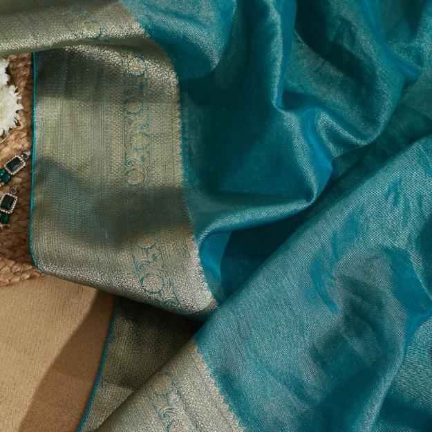Bridgerton Tissue Saree