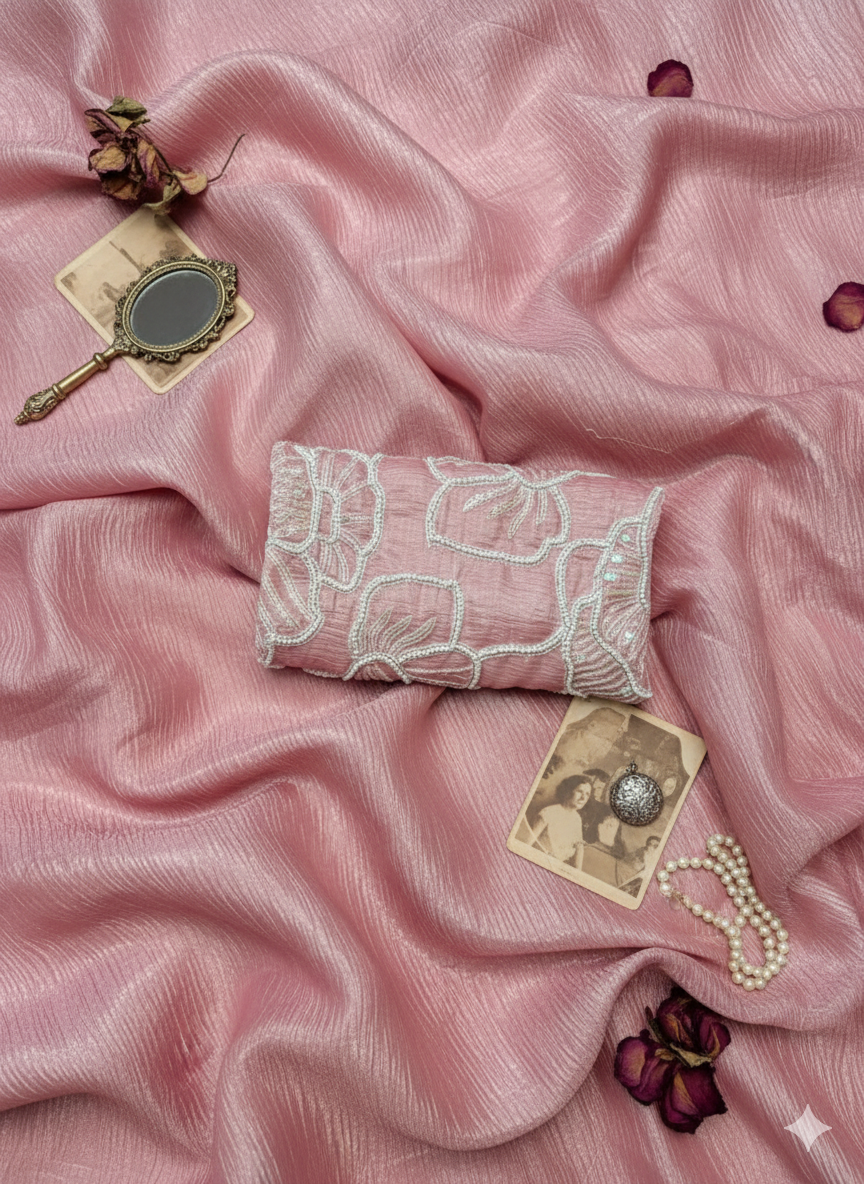 Tejasvi Chiffon Handwork Saree