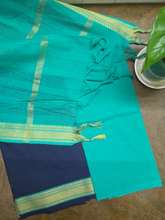 Kiyana Mangalgiri Cotton Unstitched Suit