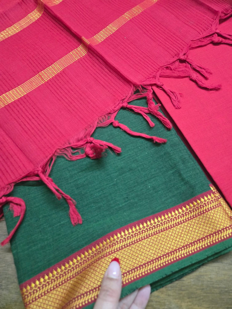 Krish Mangalgiri Cotton Unstitched Suit