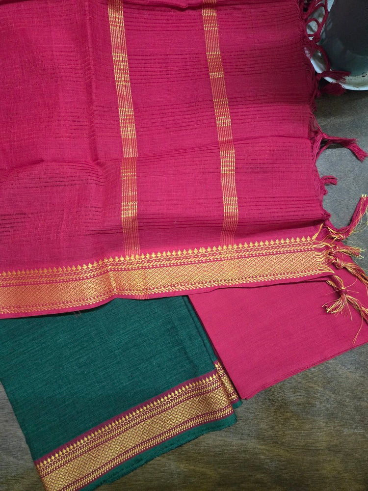 Krish Mangalgiri Cotton Unstitched Suit