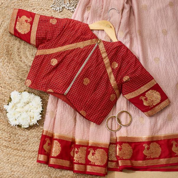 Harika Crepe Banarsi Silk Saree