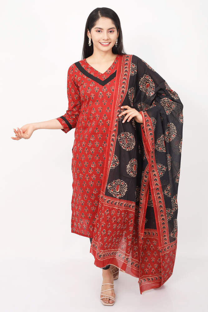 Anaya Cotton Suit