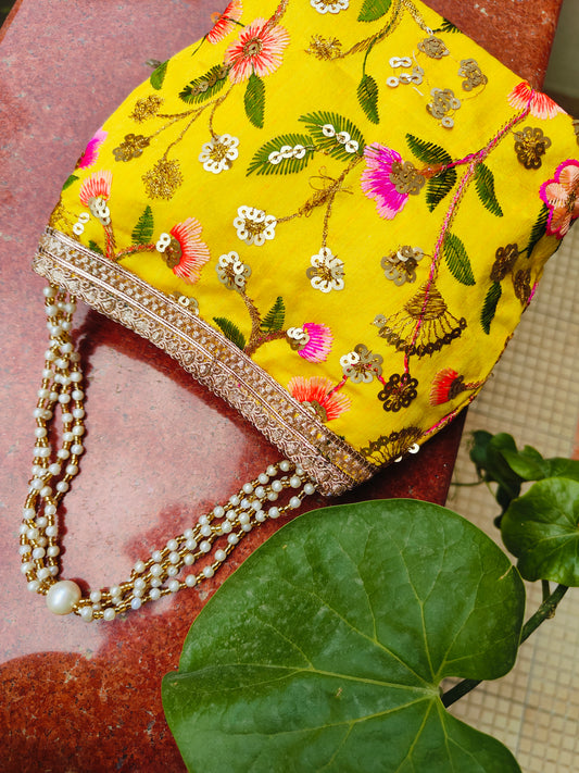 Embroidered Potli Bag