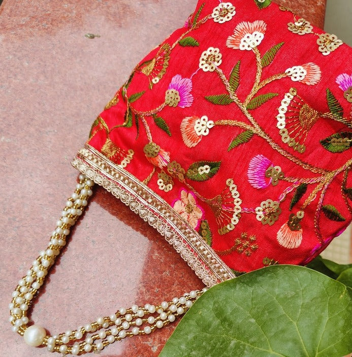 Embroidered Potli Bag