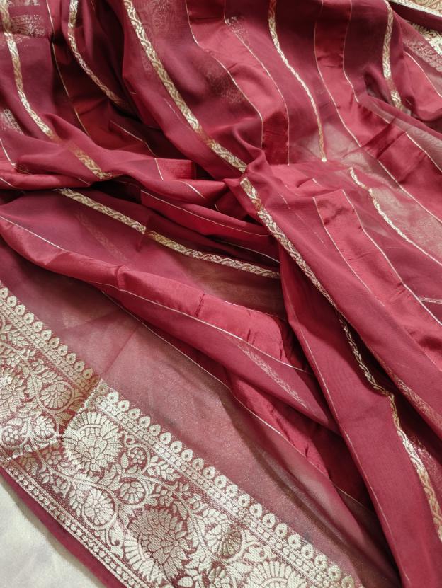 Harshita Banarsi Crepe Saree
