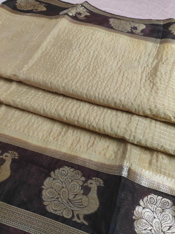 Chiru Banarsi Crepe Saree