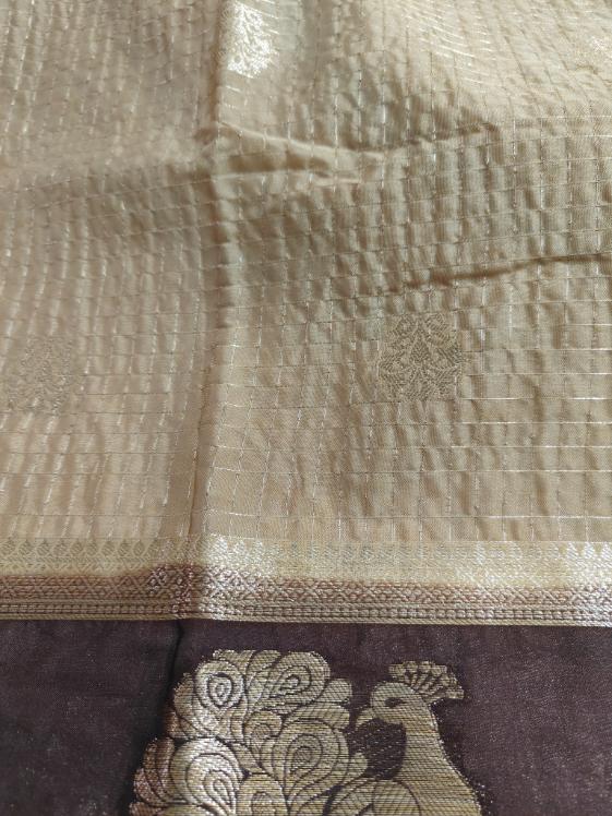Chiru Banarsi Crepe Saree