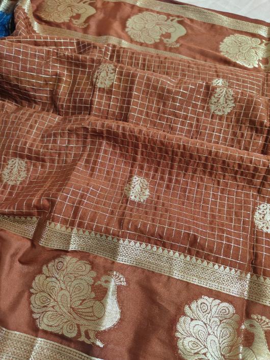 Deepali Banarsi Crepe Saree