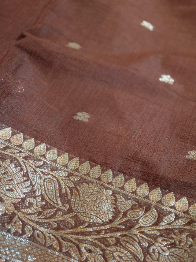 Ekisha Banarsi Crepe Saree