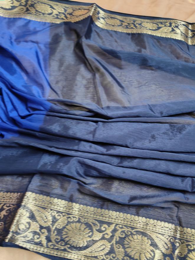 Fatima Banarsi Crepe Saree