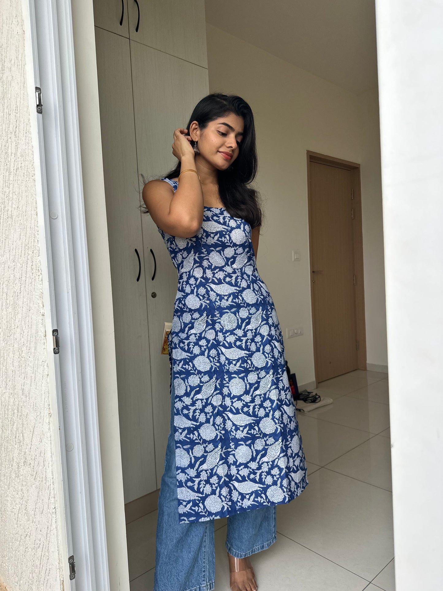 Sia Block Printed Kurta