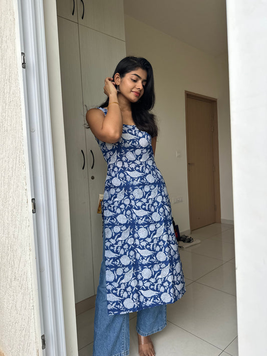Sia Block Printed Kurta