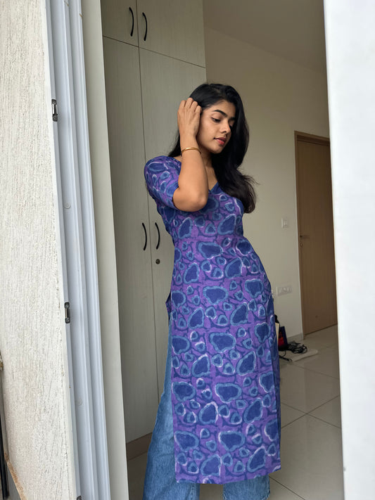 Nimrana Block Printed Kurta