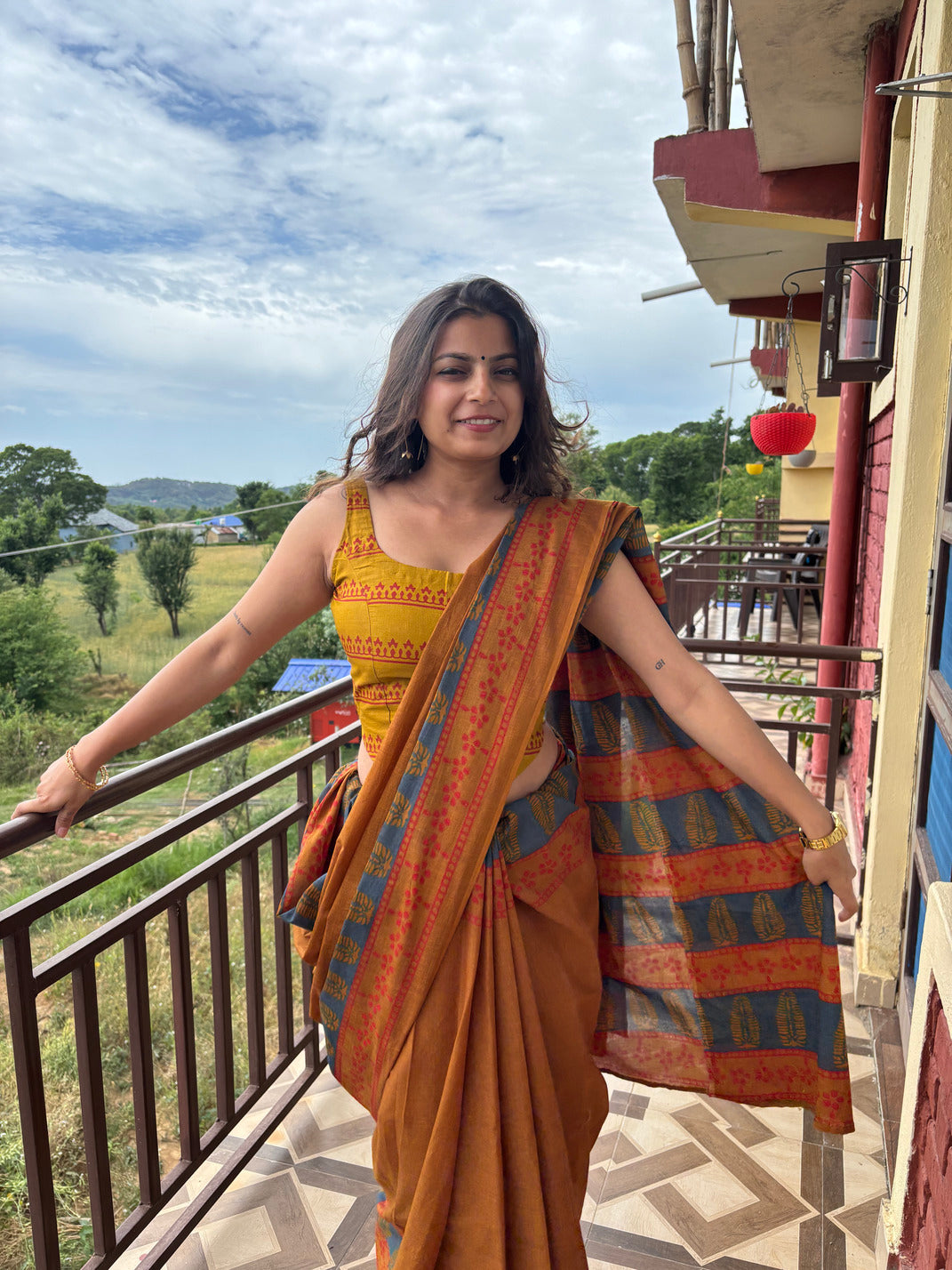 Dandellion Cotton Saree