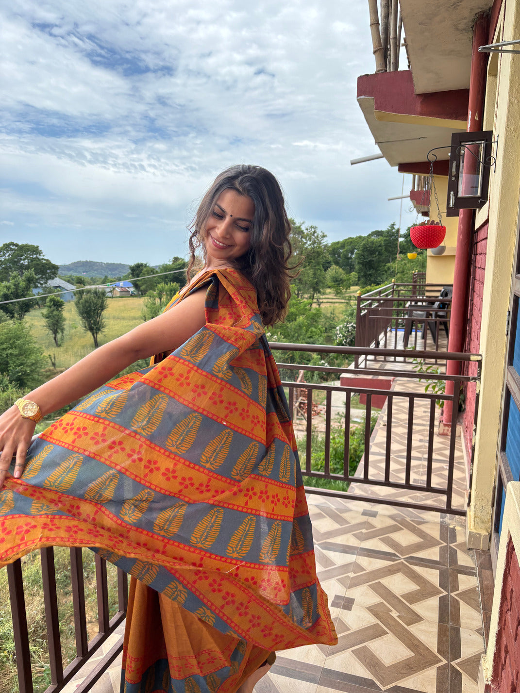 Dandellion Cotton Saree