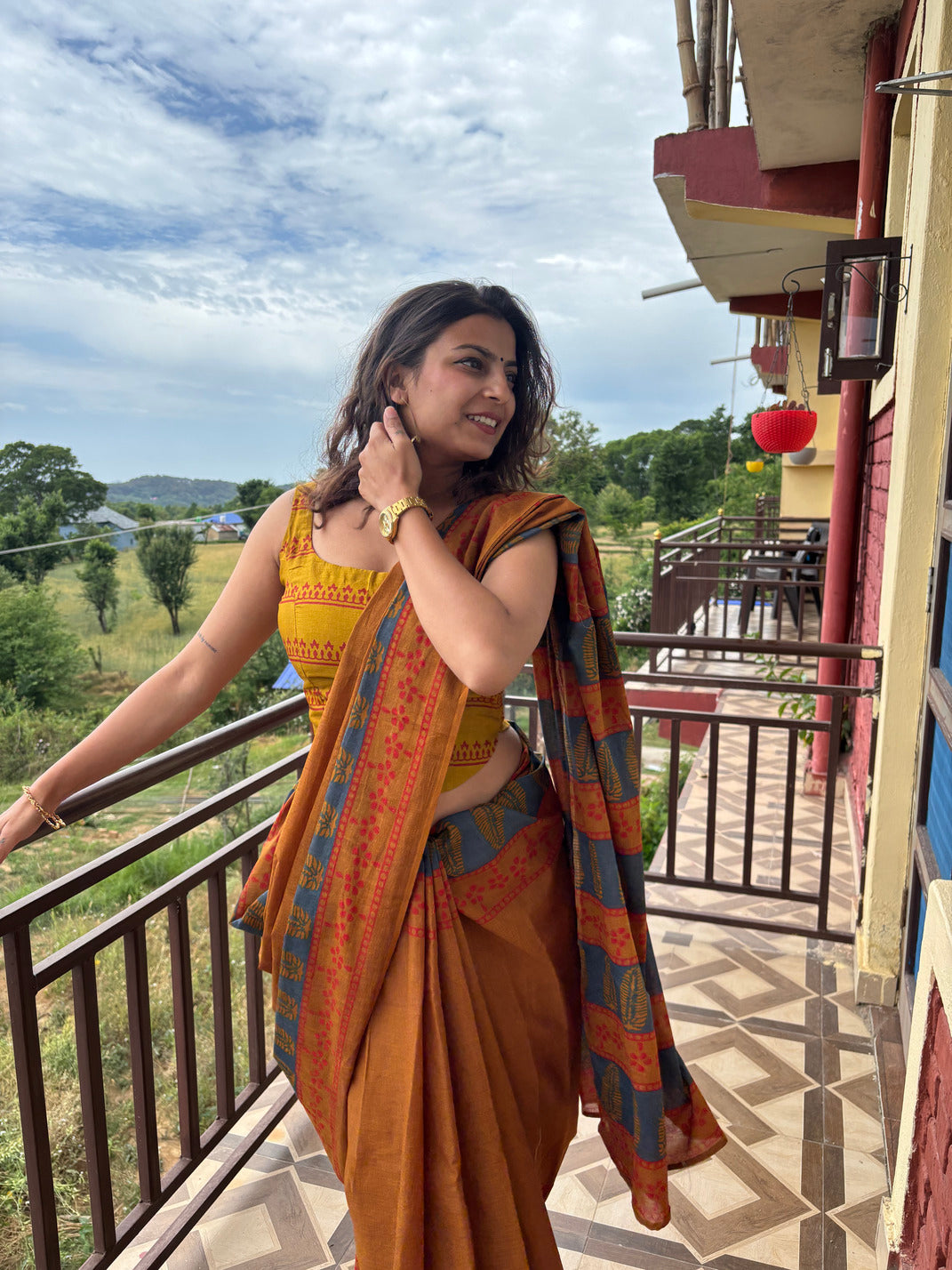 Dandellion Cotton Saree