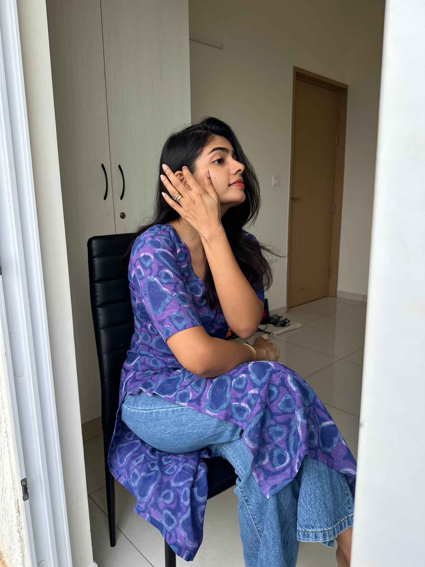 Nimrana Block Printed Kurta